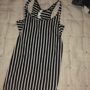 Lululemon striped workout tank